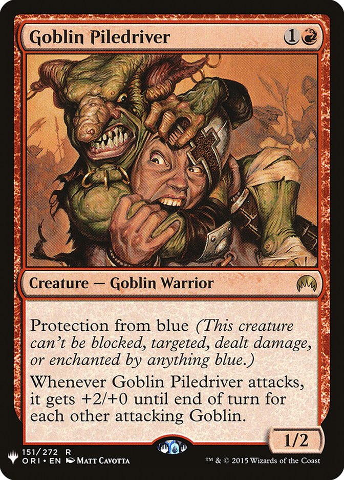 Goblin Piledriver [Mystery Booster] | Game Grid - Logan