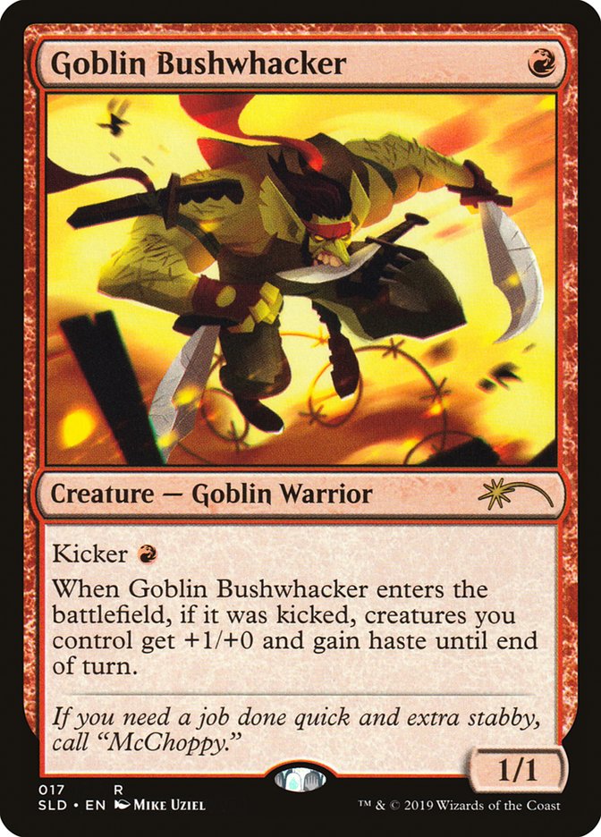Goblin Bushwhacker [Secret Lair Drop Series] | Game Grid - Logan