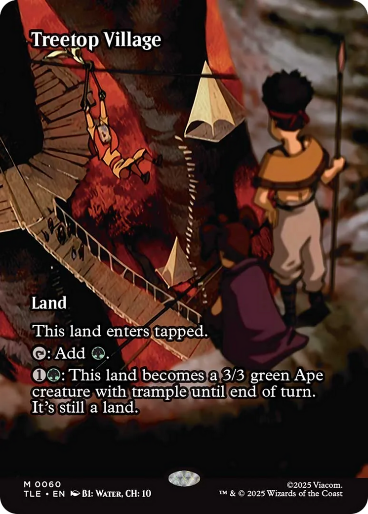 Treetop Village (Borderless) [Avatar: The Last Airbender: Eternal-Legal] | Game Grid - Logan