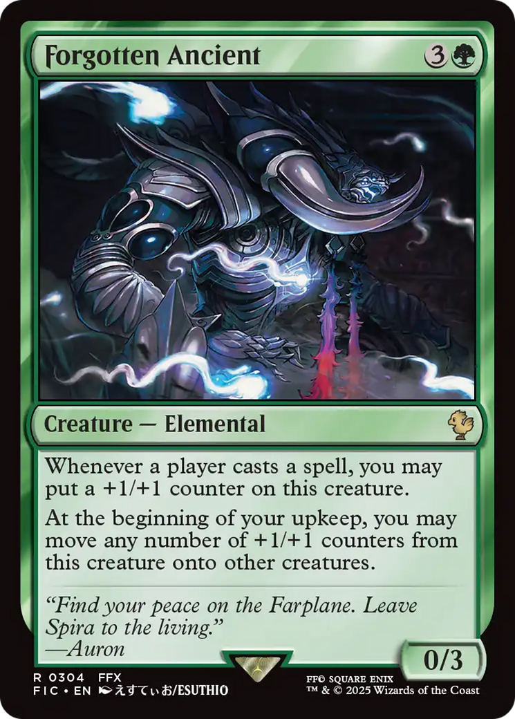 Forgotten Ancient [FINAL FANTASY Commander] | Game Grid - Logan