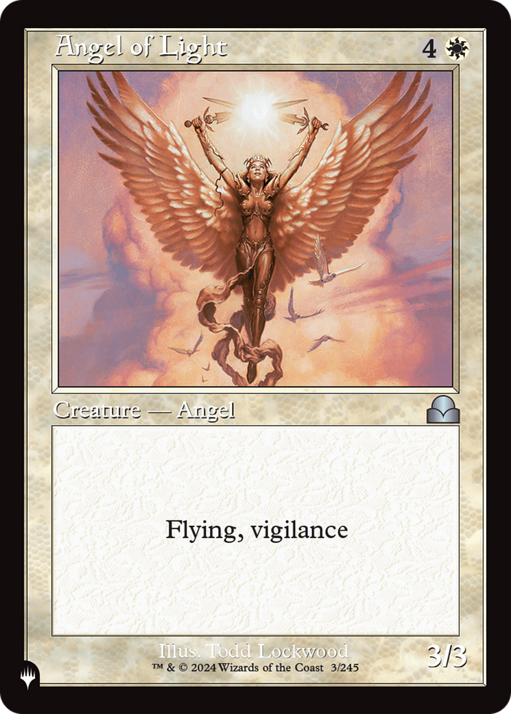 Angel of Light [The List Reprints] | Game Grid - Logan