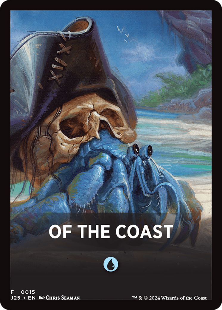 Of The Coast Theme Card [Foundations Jumpstart Front Cards] | Game Grid - Logan