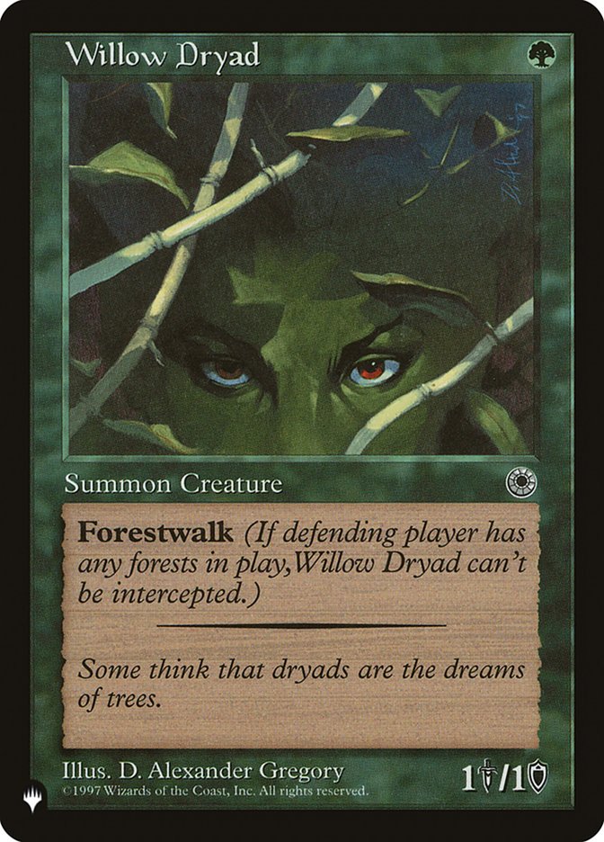 Willow Dryad [The List] | Game Grid - Logan