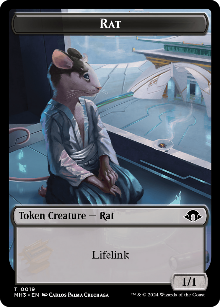 Phyrexian Germ // Rat Double-Sided Token [Modern Horizons 3 Tokens] | Game Grid - Logan