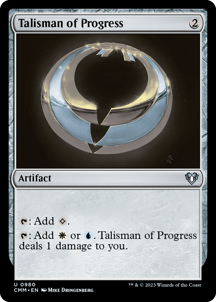 Talisman of Progress [Commander Masters] | Game Grid - Logan
