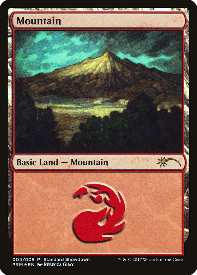 Mountain (Rebecca Guay) [Standard Showdown Promos] | Game Grid - Logan