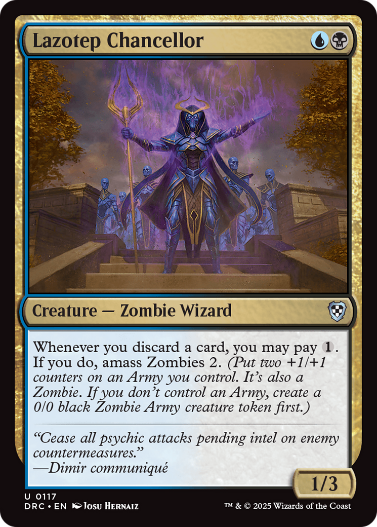 Lazotep Chancellor [Aetherdrift Commander] | Game Grid - Logan