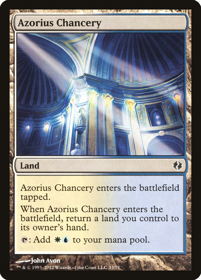 Azorius Chancery [Duel Decks: Venser vs. Koth] | Game Grid - Logan