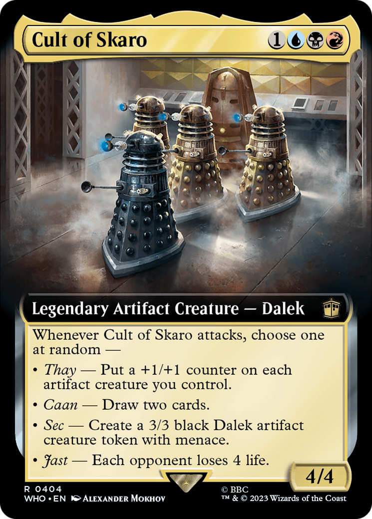 Cult of Skaro (Extended Art) [Doctor Who] | Game Grid - Logan