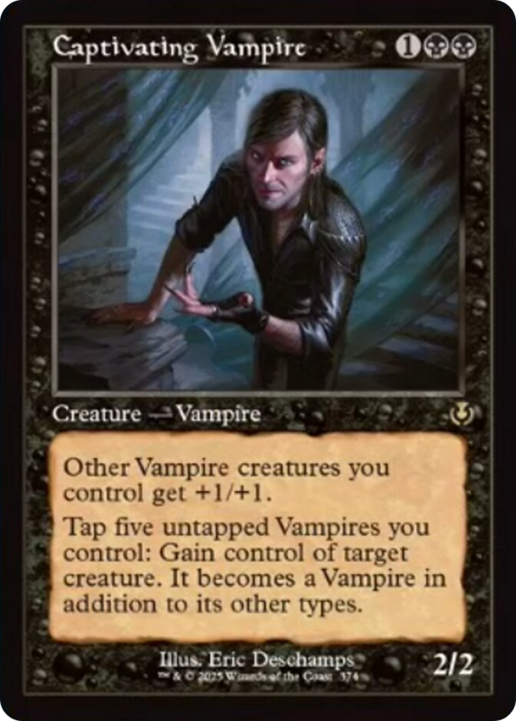 Captivating Vampire (Retro Frame) [Innistrad Remastered] | Game Grid - Logan