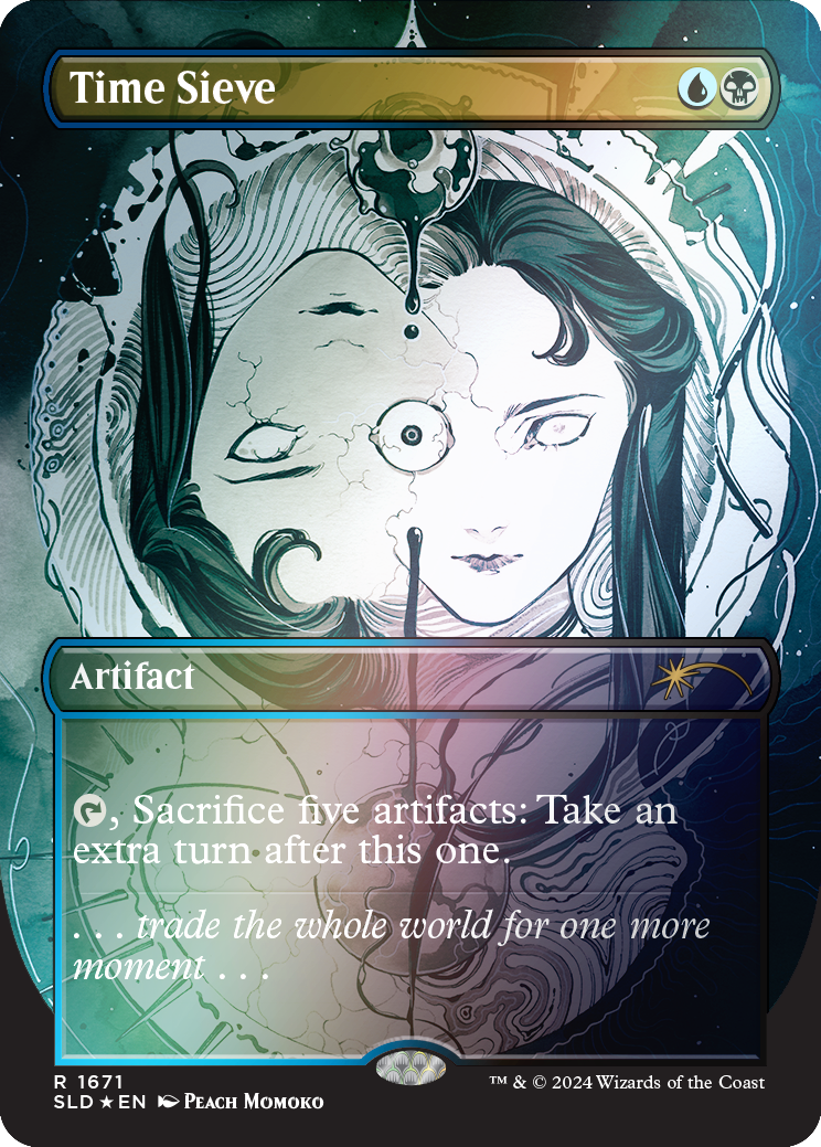 Time Sieve (Rainbow Foil) [Secret Lair Drop Series] | Game Grid - Logan