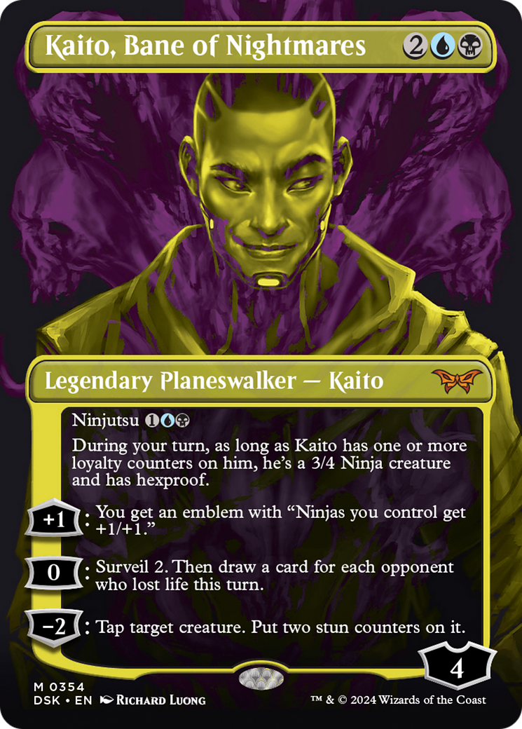 Kaito, Bane of Nightmares (Showcase) [Duskmourn: House of Horror] | Game Grid - Logan