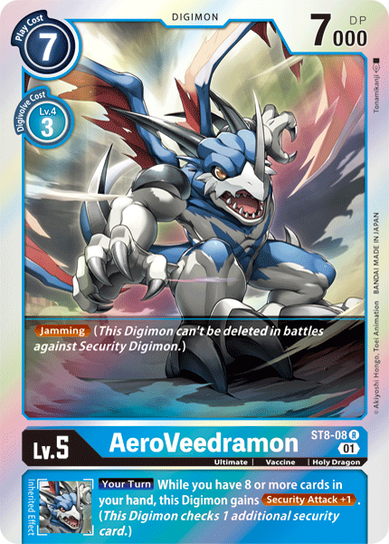 AeroVeedramon [ST8-08] [Starter Deck: Ulforce Veedramon] | Game Grid - Logan