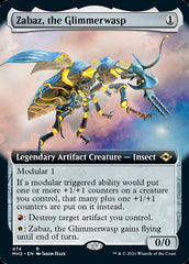 Zabaz, the Glimmerwasp (Extended Art) [Modern Horizons 2] | Game Grid - Logan