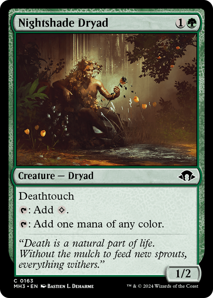 Nightshade Dryad [Modern Horizons 3] | Game Grid - Logan