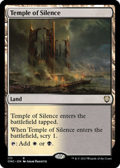 Temple of Silence [Phyrexia: All Will Be One Commander] | Game Grid - Logan