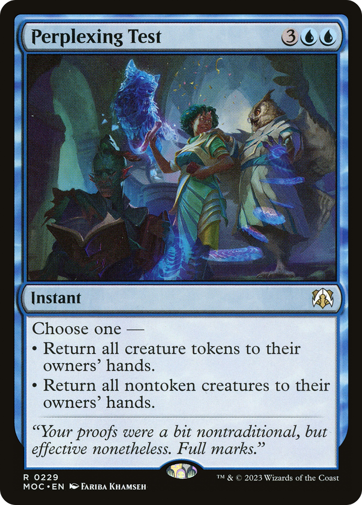 Perplexing Test [March of the Machine Commander] | Game Grid - Logan