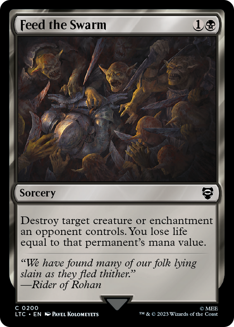 Feed the Swarm [The Lord of the Rings: Tales of Middle-Earth Commander] | Game Grid - Logan