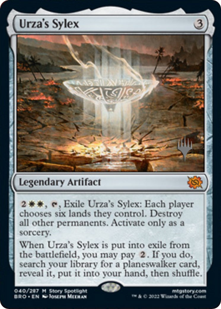 Urza's Sylex (Promo Pack) [The Brothers' War Promos] | Game Grid - Logan