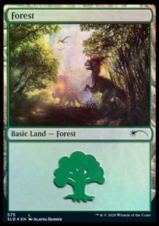 Forest (Dinosaurs) (575) [Secret Lair Drop Promos] | Game Grid - Logan