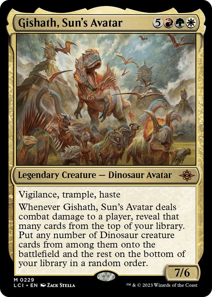 Gishath, Sun's Avatar [The Lost Caverns of Ixalan] | Game Grid - Logan