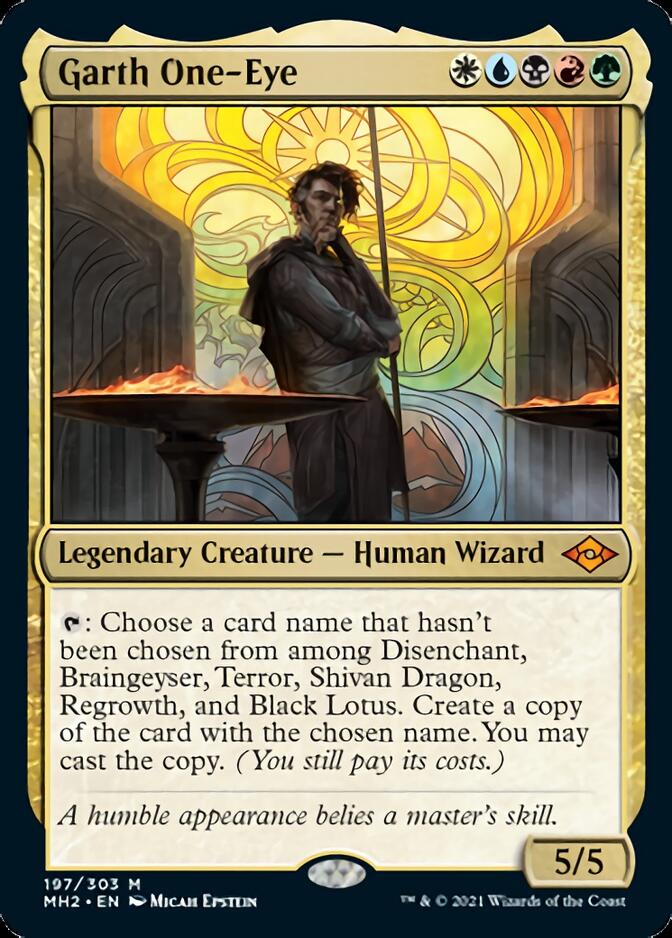 Garth One-Eye [Modern Horizons 2] | Game Grid - Logan