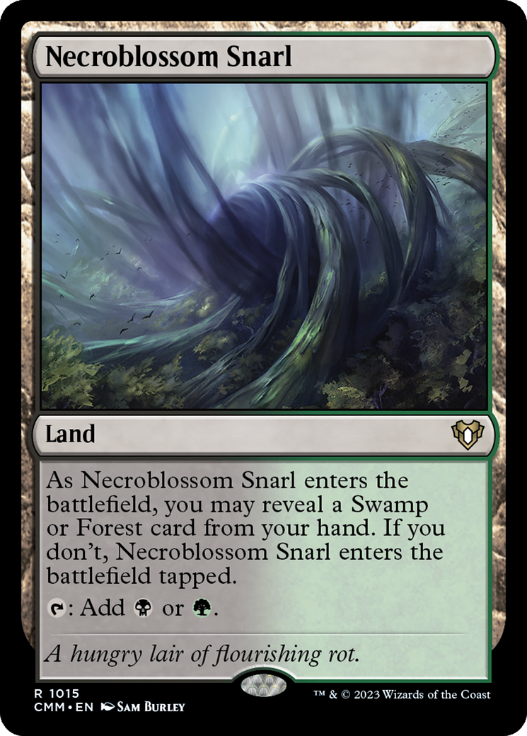 Necroblossom Snarl [Commander Masters] | Game Grid - Logan