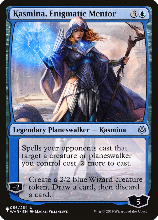 Kasmina, Enigmatic Mentor [The List] | Game Grid - Logan