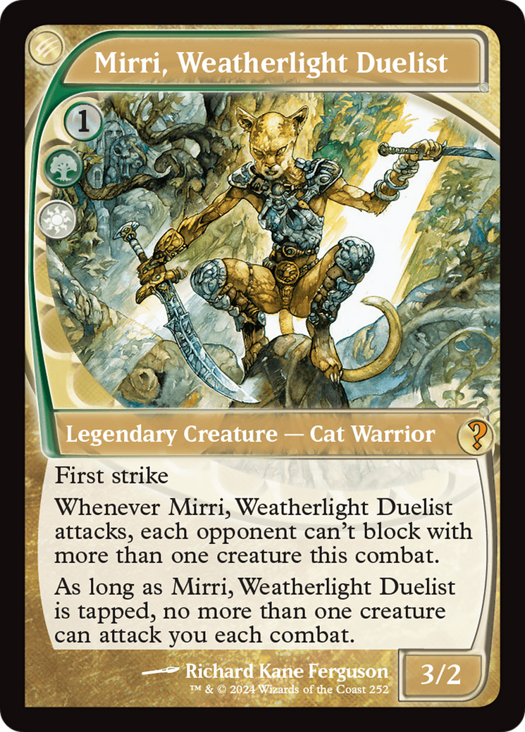 Mirri, Weatherlight Duelist (Future Sight) [Mystery Booster 2] | Game Grid - Logan