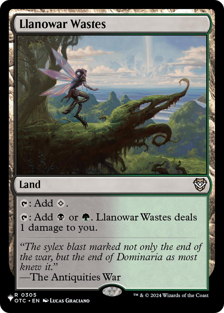 Llanowar Wastes (OTC) [The List] | Game Grid - Logan