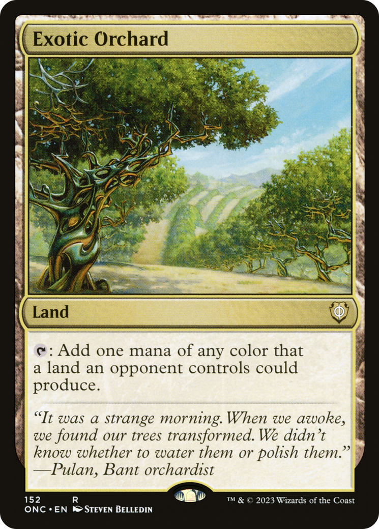 Exotic Orchard [Phyrexia: All Will Be One Commander] | Game Grid - Logan