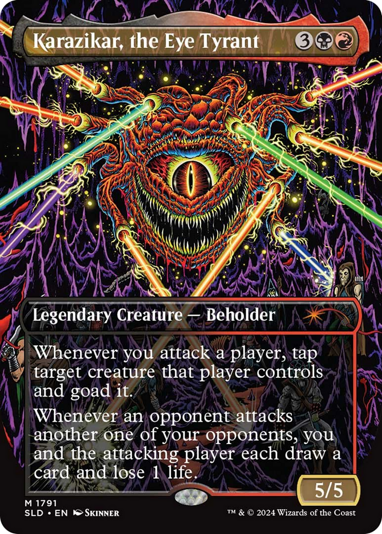 Karazikar, the Eye Tyrant (Rainbow Foil) [Secret Lair Drop Series] | Game Grid - Logan