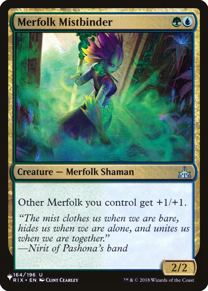 Merfolk Mistbinder [The List] | Game Grid - Logan