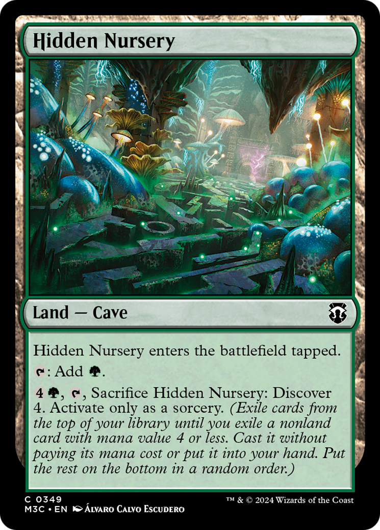 Hidden Nursery (Ripple Foil) [Modern Horizons 3 Commander] | Game Grid - Logan