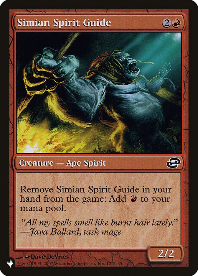 Simian Spirit Guide [The List] | Game Grid - Logan