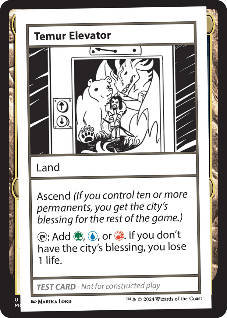 Temur Elevator [Mystery Booster 2 Playtest Cards] | Game Grid - Logan
