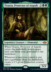 Titania, Protector of Argoth (Foil Etched) [Modern Horizons 2] | Game Grid - Logan