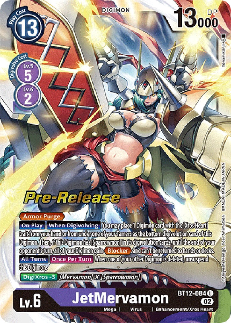 JetMervamon [BT12-084] [Across Time Pre-Release Cards] | Game Grid - Logan