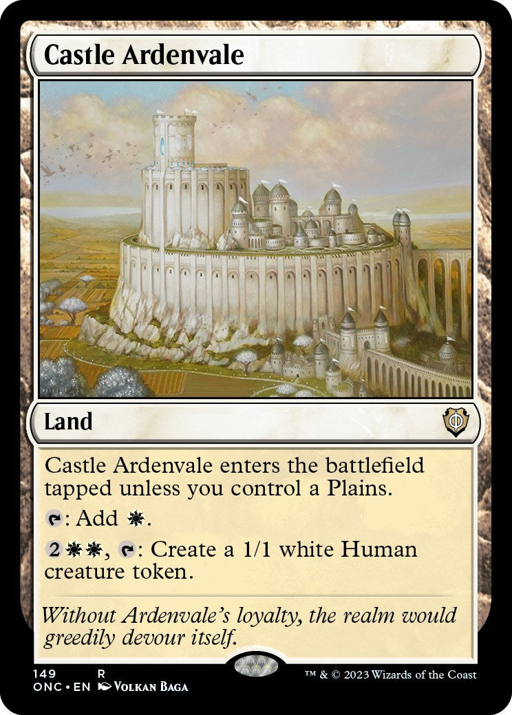 Castle Ardenvale [Phyrexia: All Will Be One Commander] | Game Grid - Logan