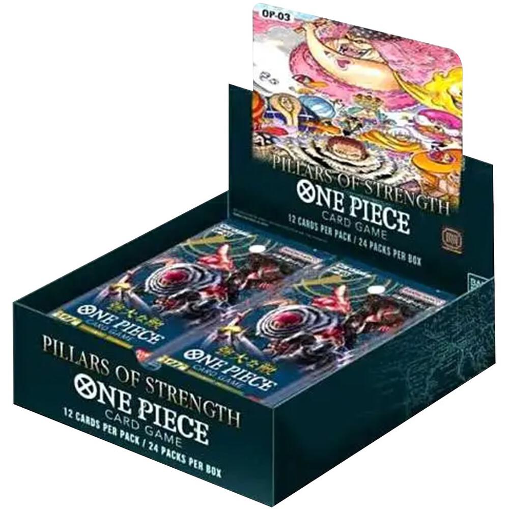 OP03: Pillars of Strength - Booster Box | Game Grid - Logan