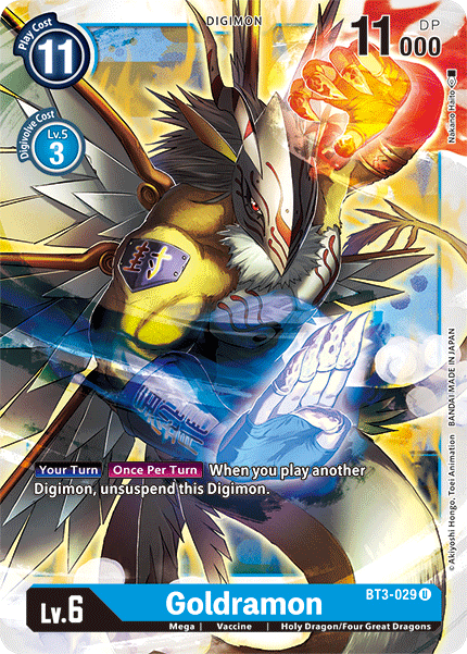 Goldramon [BT3-029] [Release Special Booster Ver.1.5] | Game Grid - Logan