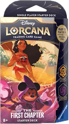 Lorcana: The First Chapter - Starter Deck (Amber/Amethyst) | Game Grid - Logan