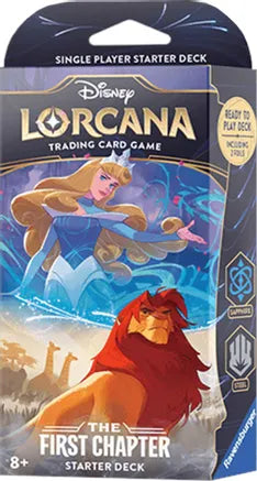 Lorcana: The First Chapter - Starter Deck (Sapphire/Steel) | Game Grid - Logan