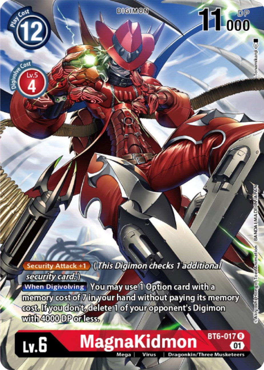 MagnaKidmon [BT6-017] (Digimon Card Game Deck Box Set) [Double Diamond Promos] | Game Grid - Logan
