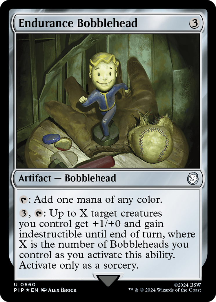 Endurance Bobblehead (Surge Foil) [Fallout] | Game Grid - Logan