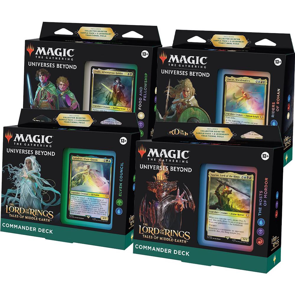 The Lord of the Rings: Tales of Middle-Earth - Commander Decks | Game Grid - Logan