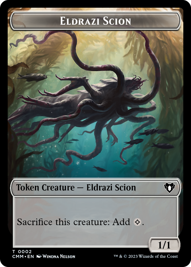 Spirit // Eldrazi Scion Double-Sided Token [Commander Masters Tokens] | Game Grid - Logan