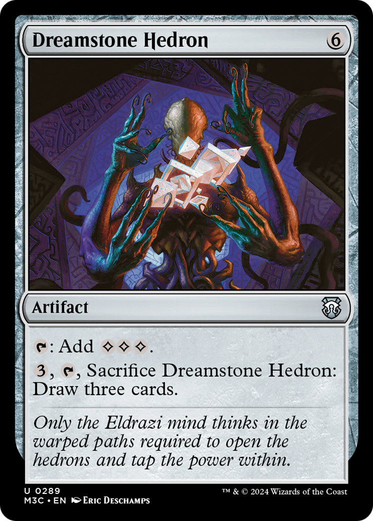 Dreamstone Hedron (Ripple Foil) [Modern Horizons 3 Commander] | Game Grid - Logan