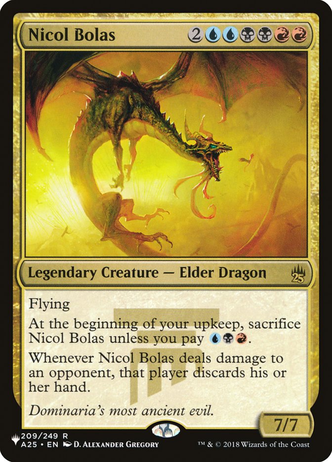 Nicol Bolas [The List] | Game Grid - Logan