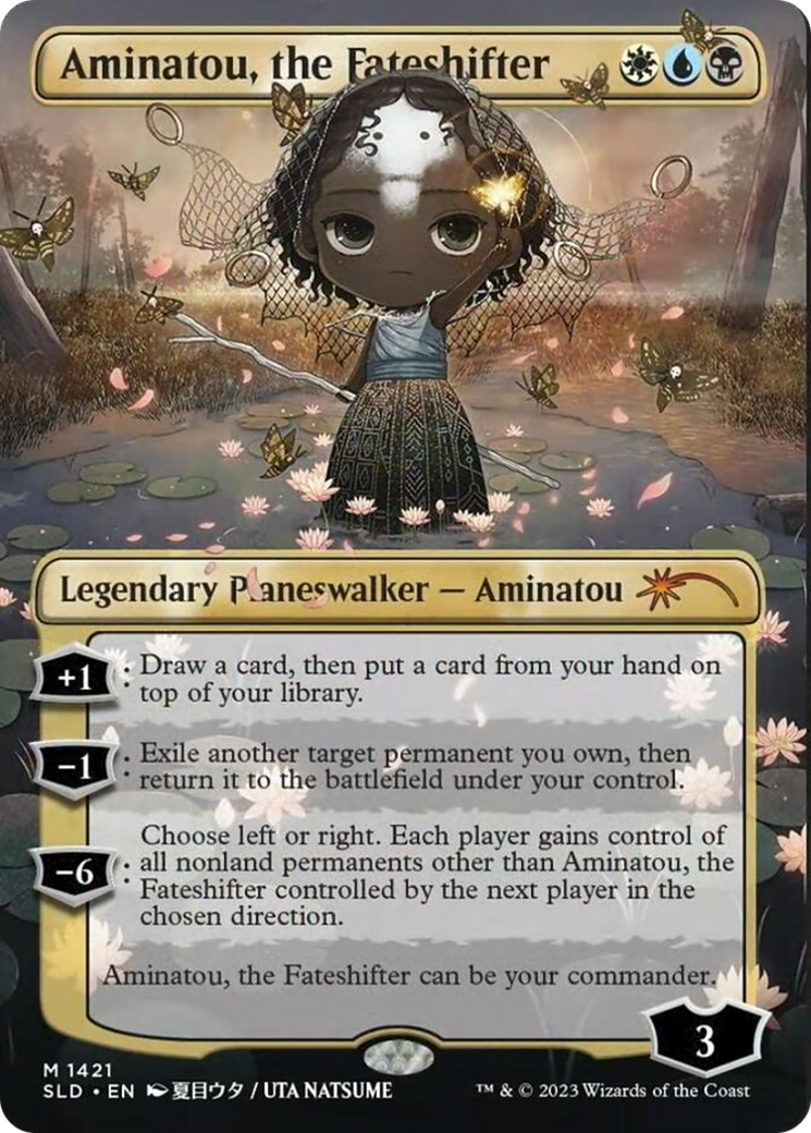 Aminatou, the Fateshifter (Rainbow Foil) [Secret Lair Drop Series] | Game Grid - Logan